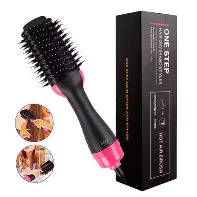 (Last 100 Units Clearance Sale)One Step 3 In 1 Hot Air Brush , Hair Dryer & Styler