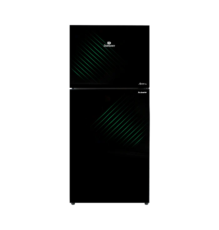 Dawlance Refrigerator Double Door 9191 ACCE PRO MEADOW GREEN(Glass Door)