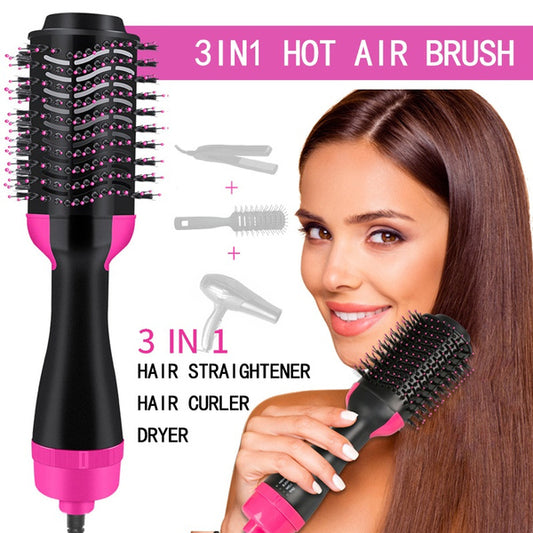 (Last 100 Units Clearance Sale)One Step 3 In 1 Hot Air Brush , Hair Dryer & Styler