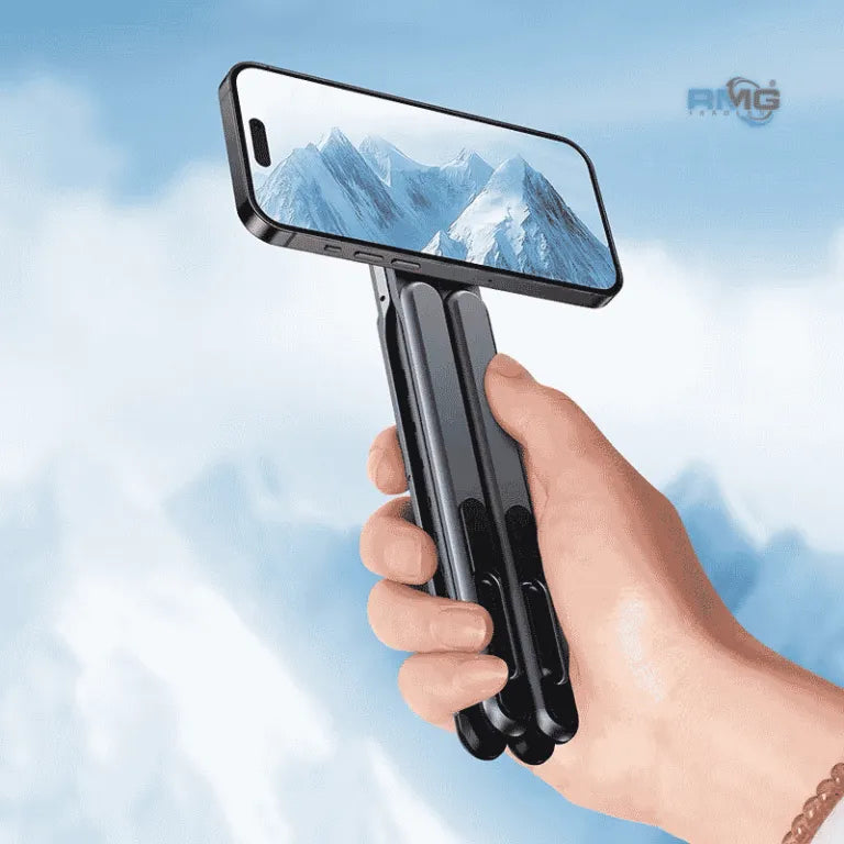 3-in-1 Aluminum Laptop Stand with Magnetic MagSafe Phone Holder – Adjustable Desktop Bracket | A1 Quality.