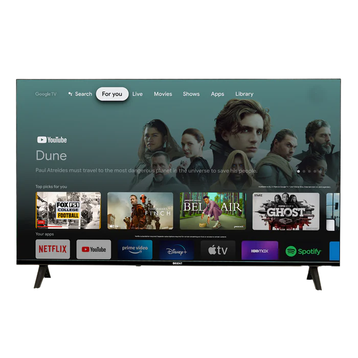 Orient LED TV - Fusion 43" FHD Black