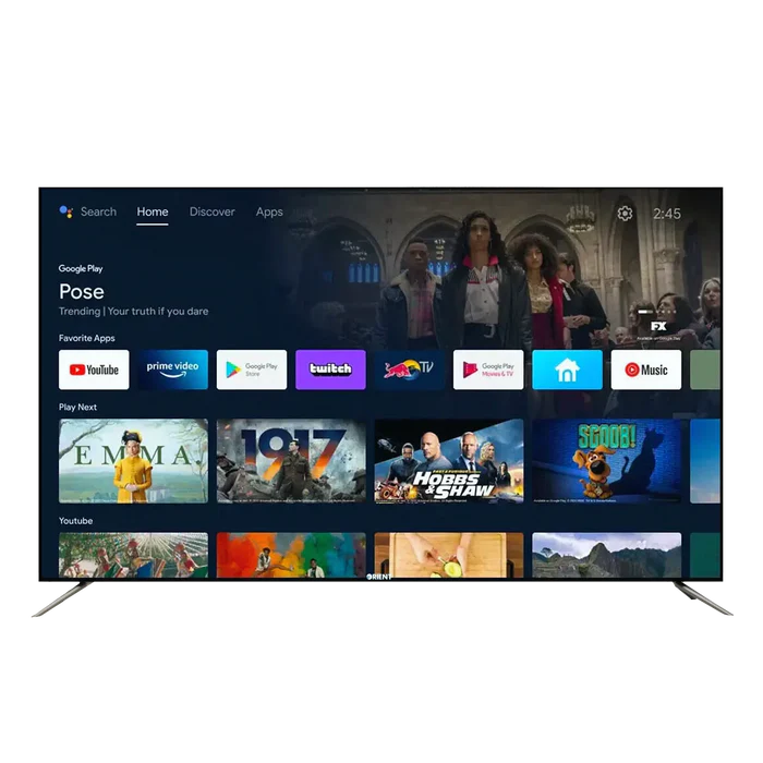 Orient LED TV - Titanium 65" QLED Grey