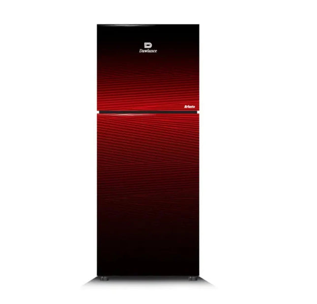 Dawlance Refrigerator Double Door 9173 Acce Coral Red (Glass Door)