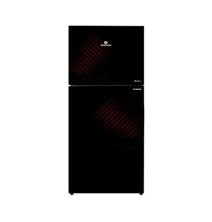 Dawlance Refrigerator Double Door 9191 ACCE PRO CRIMSON RED (Glass Door)