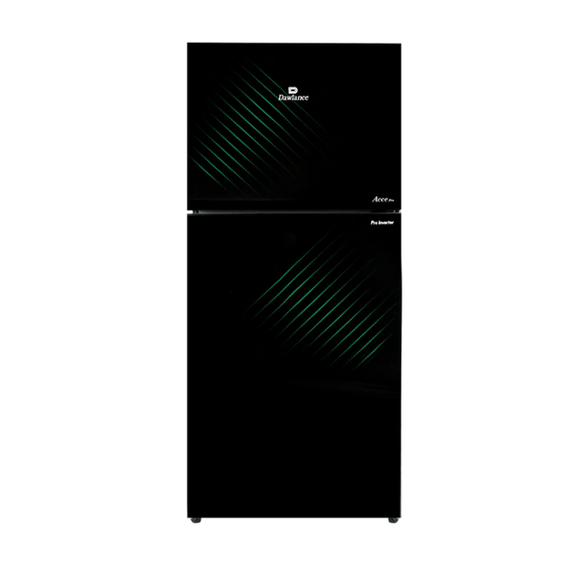Dawlance Refrigerator Double Door 9191 ACCE PRO MEADOW GREEN(Glass Door)