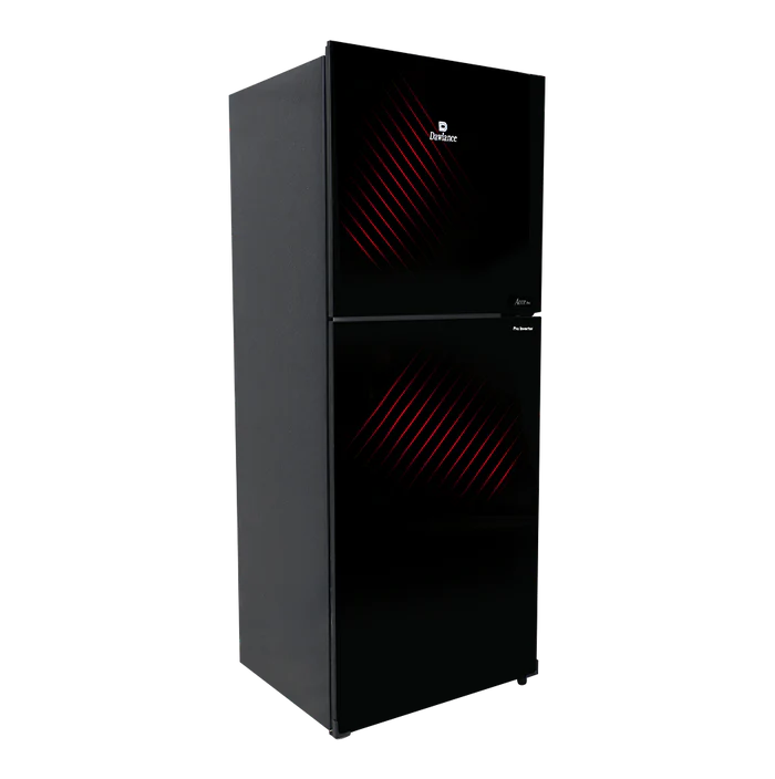 Dawlance Refrigerator Double Door 9178 ACCE PRO CRIMSON RED (Glass Door)